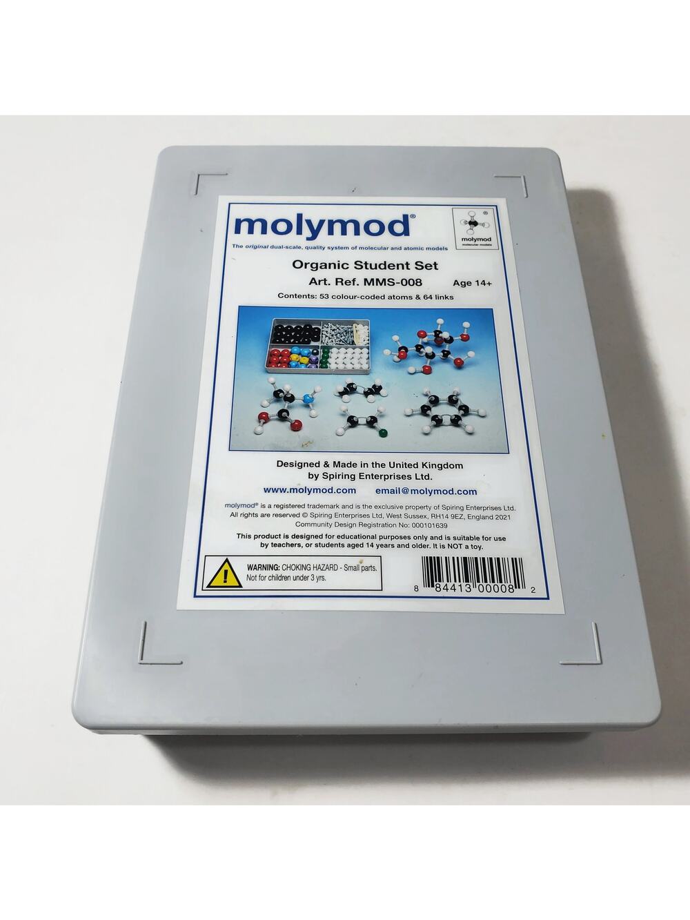 Molymod MMS-008 Organic Chemistry Molecular Model Student Set